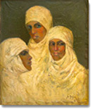 Trois portrait de femmes albanaises