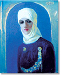 The beuty of the north of albanian in this painting