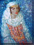 Portrait de femme de Tirana